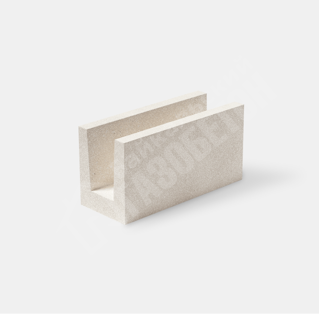 картинка U-Блок автоклавного газобетона U2, (Силекс) 